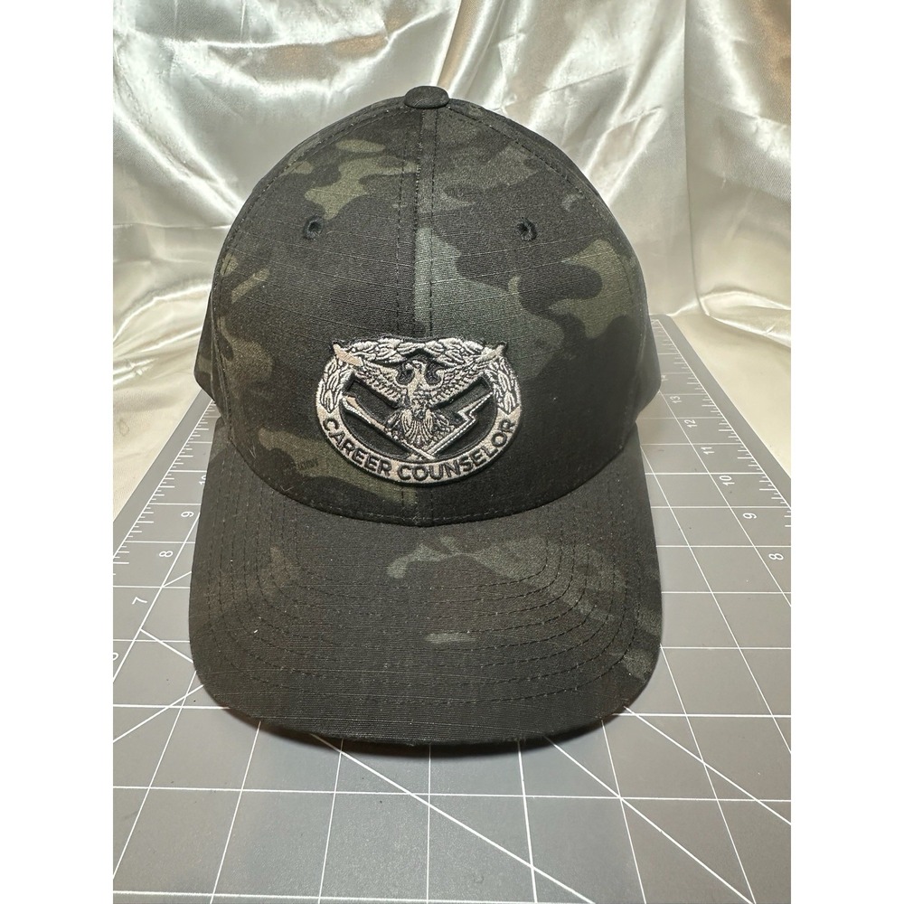Army Career Counselor Camo Mesh Snapback Trucker Hat M35 Pacific Headwear NEW